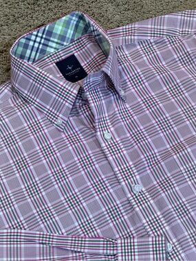 Tailorbyrd Performance Men's Shirt Size XL Long Sleeve Button Down Flip Cuff
